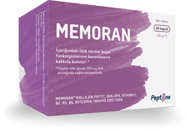 MEMORAN 60 Kapsül kutu görseli