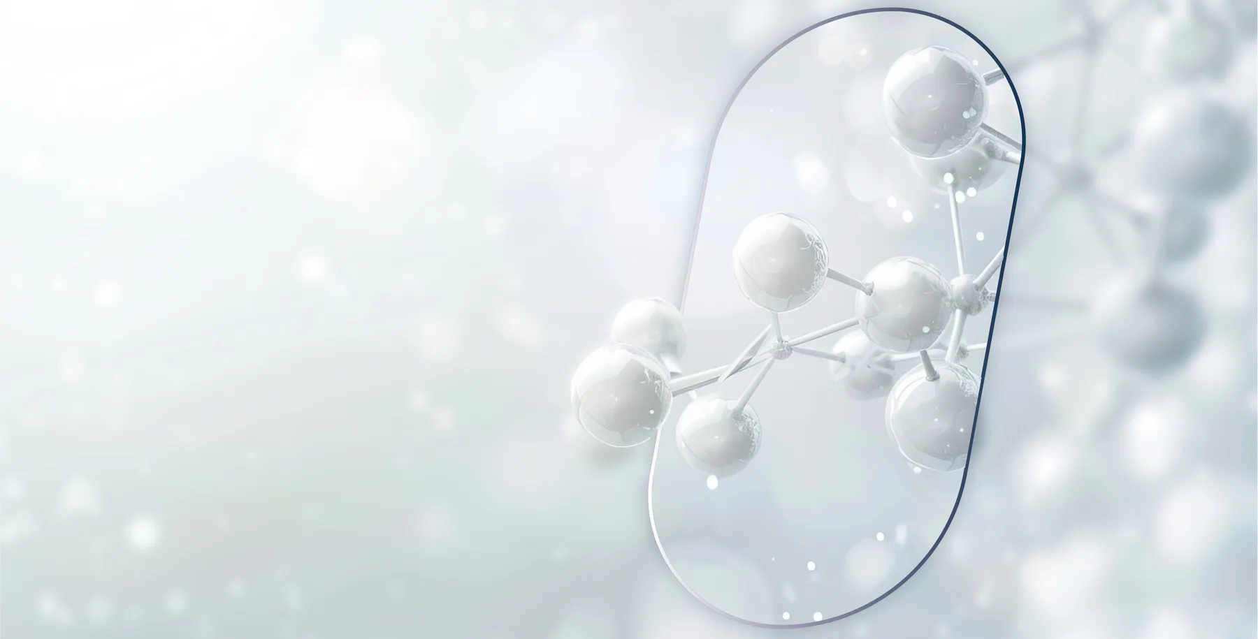 Marin kaynaklı peptit moleküllerinin mikroskobik görünümü